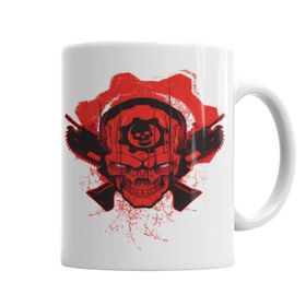 Baskı Dükkanı KB3834 Lancer Na Carveira Gears Of War Porselen Kupa Bardak