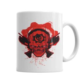 Baskı Dükkanı KB3834 Lancer Na Carveira Gears Of War Porselen Kupa Bardak