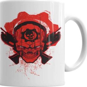 Baskı Dükkanı KB3834 Lancer Na Carveira Gears Of War Porselen Kupa Bardak