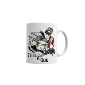 Baskı Dükkanı KB3841 Kratos Still A God Porselen Kupa Bardak