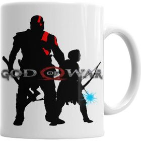 Baskı Dükkanı KB3843 Kratos E Atreus Porselen Kupa Bardak