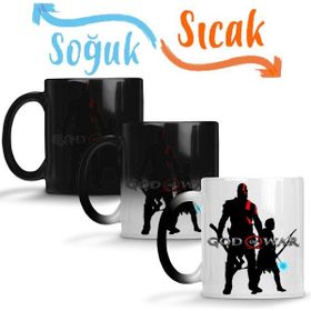 Baskı Dükkanı KB3843 Kratos E Atreus Porselen Kupa Bardak