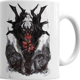 Baskı Dükkanı KB385 Dota 2 Nevermore Porselen Kupa Bardak
