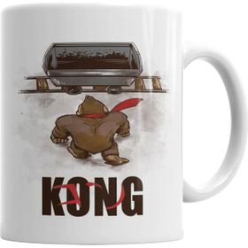 Baskı Dükkanı KB3852 Kong Porselen Kupa Bardak