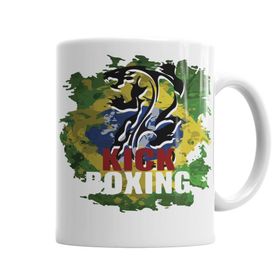 Baskı Dükkanı KB3856 Kick Boxing Porselen Kupa Bardak