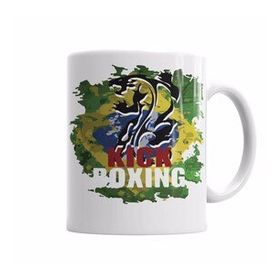 Baskı Dükkanı KB3856 Kick Boxing Porselen Kupa Bardak