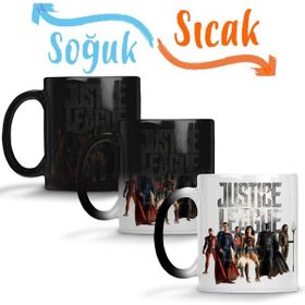 Baskı Dükkanı KB3865 Justice League Porselen Kupa Bardak