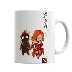 Baskı Dükkanı KB387 Dota 2 Lina Porselen Kupa Bardak