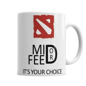 Baskı Dükkanı KB387 Dota 2 Lina Porselen Kupa Bardak