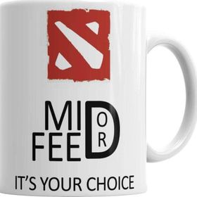 Baskı Dükkanı KB387 Dota 2 Lina Porselen Kupa Bardak