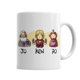 Baskı Dükkanı KB3875 Jo Ken Po Porselen Kupa Bardak