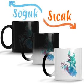 Baskı Dükkanı KB388 Dota 2 Leshrac Porselen Kupa Bardak