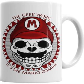 Baskı Dükkanı KB3893 Süper Mario Its Me Mario Porselen Kupa Bardak