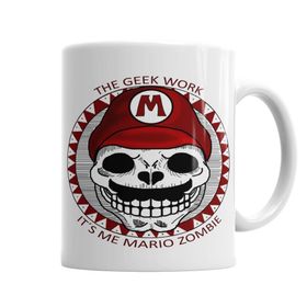 Baskı Dükkanı KB3893 Süper Mario Its Me Mario Porselen Kupa Bardak