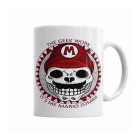 Baskı Dükkanı KB3893 Süper Mario Its Me Mario Porselen Kupa Bardak