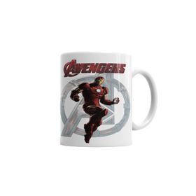 Baskı Dükkanı KB3896 Iron Man Avengers Porselen Kupa Bardak