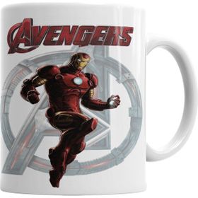 Baskı Dükkanı KB3896 Iron Man Avengers Porselen Kupa Bardak