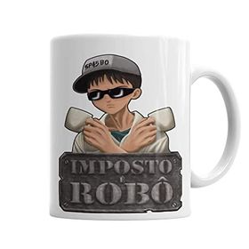 Baskı Dükkanı KB3900 Imposto E Robo Porselen Kupa Bardak