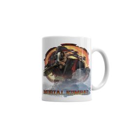 Baskı Dükkanı KB3904 Mortal Kombat Liu Kang Game Porselen Kupa Bardak