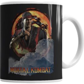 Baskı Dükkanı KB3904 Mortal Kombat Liu Kang Game Porselen Kupa Bardak