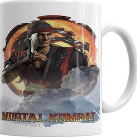 Baskı Dükkanı KB3904 Mortal Kombat Liu Kang Game Porselen Kupa Bardak