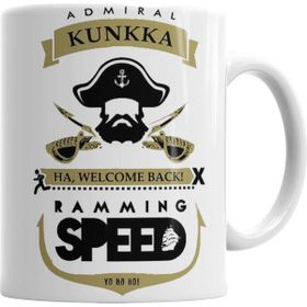 Baskı Dükkanı KB391 Dota 2 Admiral Kunkkaa Porselen Kupa Bardak