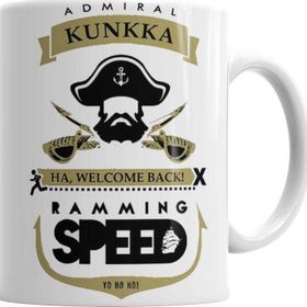 Baskı Dükkanı KB391 Dota 2 Admiral Kunkkaa Porselen Kupa Bardak