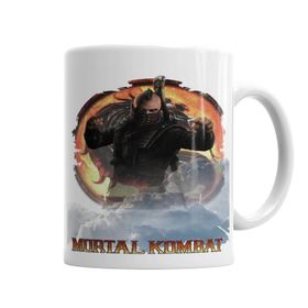 Baskı Dükkanı KB3910 Mortal Kombat Apocalypse Game Porselen Kupa Bardak