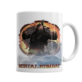 Baskı Dükkanı KB3910 Mortal Kombat Apocalypse Game Porselen Kupa Bardak
