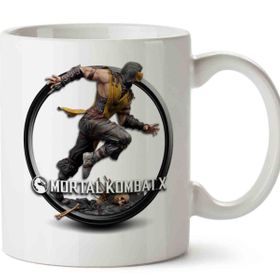 Baskı Dükkanı KB3913 Mortal Combat Porselen Kupa Bardak
