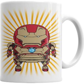 Baskı Dükkanı KB3920 Mini Iron Man Porselen Kupa Bardak