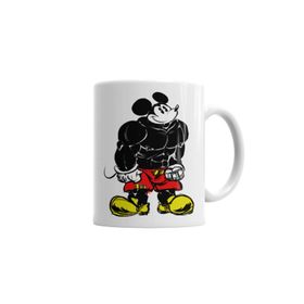 Baskı Dükkanı KB3925 Miki Fare Mickey Fitness Porselen Kupa Bardak