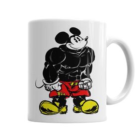 Baskı Dükkanı KB3925 Miki Fare Mickey Fitness Porselen Kupa Bardak