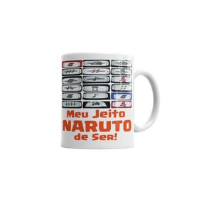 Baskı Dükkanı KB3928 Meu Jeito Naruto De Ser Porselen Kupa Bardak