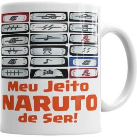 Baskı Dükkanı KB3928 Meu Jeito Naruto De Ser Porselen Kupa Bardak