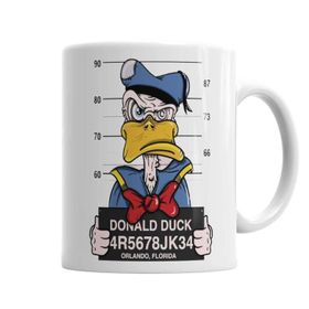 Baskı Dükkanı KB393 Donald Duck Porselen Kupa Bardak