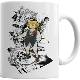 Baskı Dükkanı KB3946 Meliodas Porselen Kupa Bardak