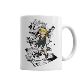 Baskı Dükkanı KB3946 Meliodas Porselen Kupa Bardak