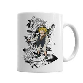 Baskı Dükkanı KB3946 Meliodas Porselen Kupa Bardak