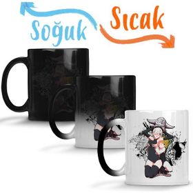 Baskı Dükkanı KB3948 Meliodas E Elizabeth Porselen Kupa Bardak