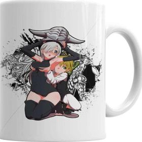 Baskı Dükkanı KB3949 Meliodas E Ben Porselen Kupa Bardak