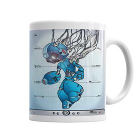 Baskı Dükkanı KB3950 Megaman Porselen Kupa Bardak