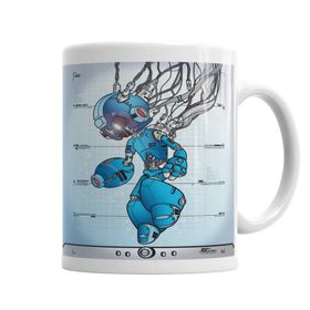 Baskı Dükkanı KB3950 Megaman Porselen Kupa Bardak