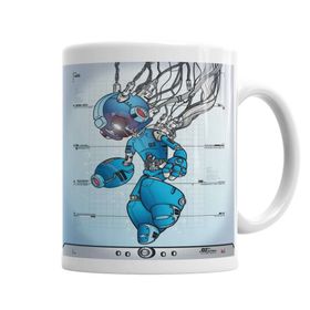 Baskı Dükkanı KB3950 Megaman Porselen Kupa Bardak