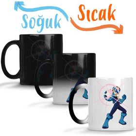 Baskı Dükkanı KB3951 Megaman Anime Porselen Kupa Bardak