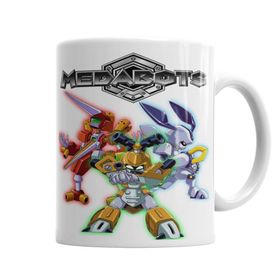 Baskı Dükkanı KB3953 Medabots Porselen Kupa Bardak