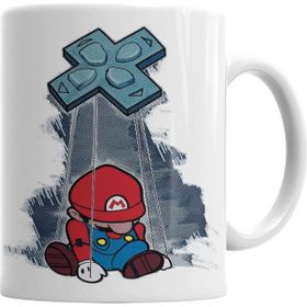 Baskı Dükkanı KB3964 Atari Süper Mario Porselen Kupa Bardak