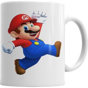 Baskı Dükkanı KB3964 Atari Süper Mario Porselen Kupa Bardak