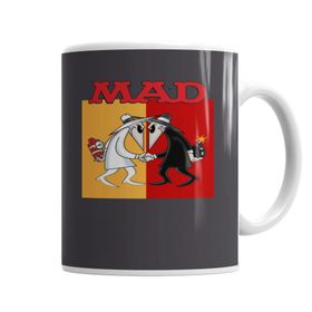 Baskı Dükkanı KB3974 Mad Spy Ve Spy Porselen Kupa Bardak