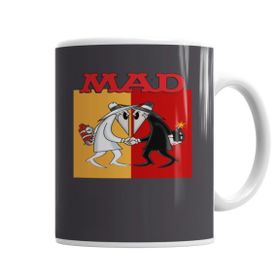 Baskı Dükkanı KB3974 Mad Spy Ve Spy Porselen Kupa Bardak